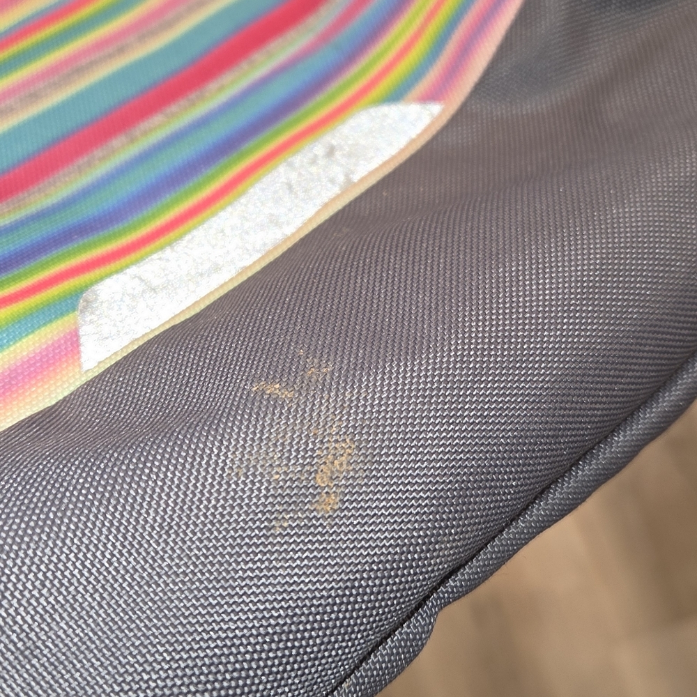 Adidas Multicolor Striped Backpack - Picture 8 of 8